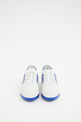 Givenchy Mens White 
Blue G4 Low Sneaker