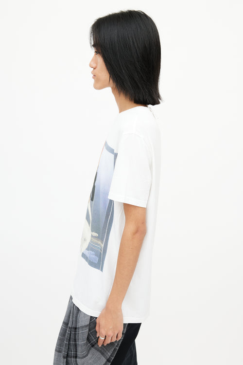 Givenchy White 
Multicolour Bambi T-Shirt