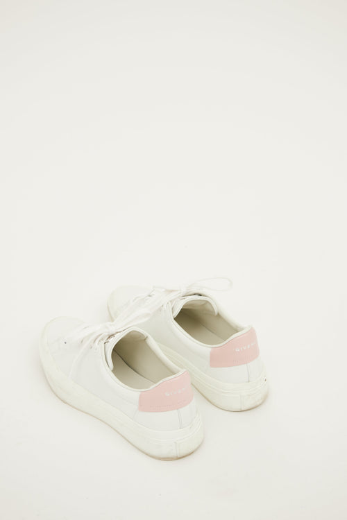 Givenchy White 
Pink City Sport Sneaker