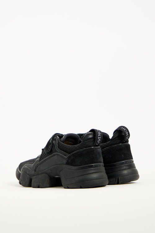 Givenchy Black Neoprene Jaw Low Sneaker