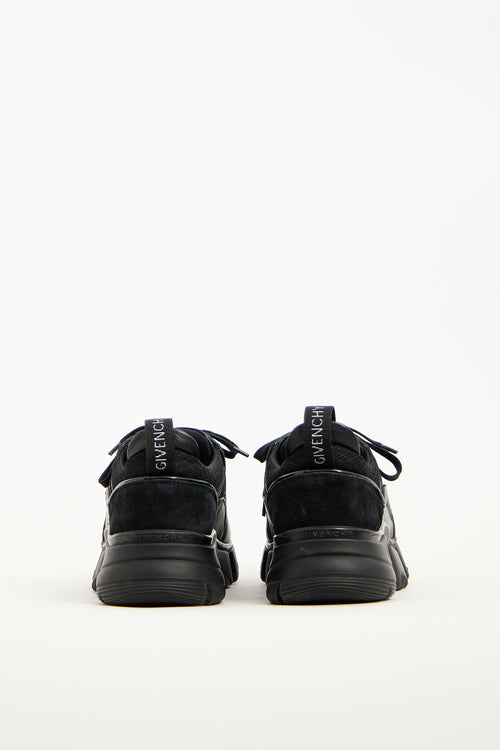 Givenchy Black Neoprene Jaw Low Sneaker