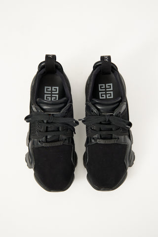 Givenchy Black Neoprene Jaw Low Sneaker