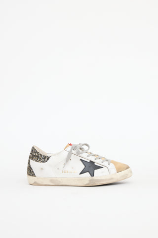 Golden Goose Leather Panelled Superstar Sneaker