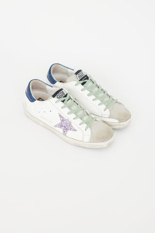 Golden Goose White 
Multi Leather Superstar Sneaker