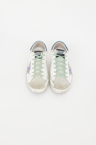 Golden Goose White 
Multi Leather Superstar Sneaker