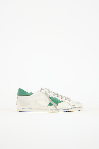 Golden Goose Leather Distressed Effect Superstar Sneaker