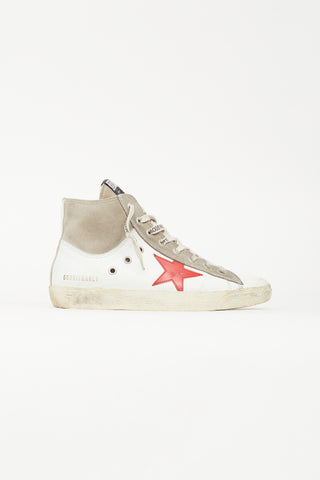 Golden Goose White 
Grey Francy Sneaker