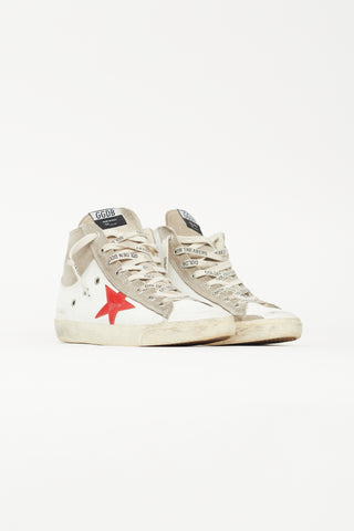 Golden Goose White 
Grey Francy Sneaker