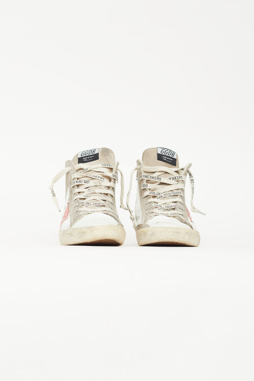 Golden Goose White 
Grey Francy Sneaker