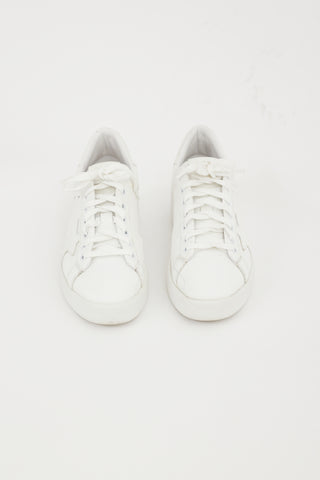 Golden Goose White Leather Purestar Sneaker