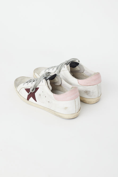 Golden Goose White 
Multi Leather Superstar Sneaker