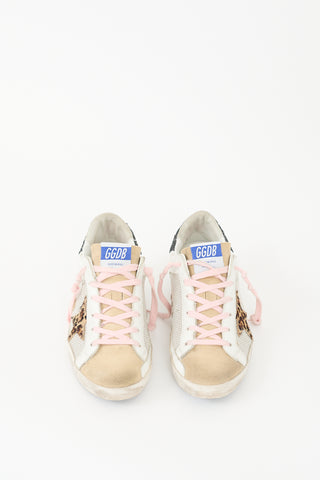 Golden Goose White 
Multi Leather Superstar Sneaker