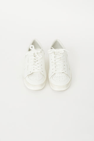 Golden Goose White Leather Stardan Sneaker