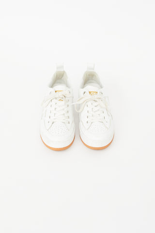 Golden Goose White Leather Yeah Sneaker