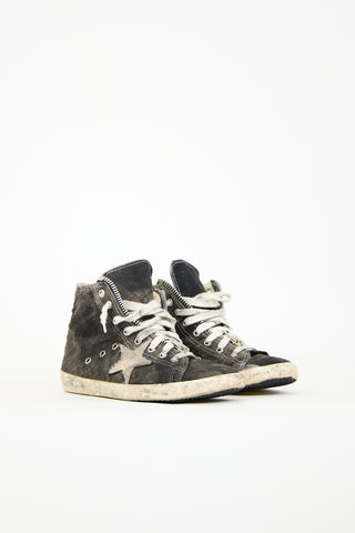 Golden Goose Black Canvas Private Shoes Sport Sneaker