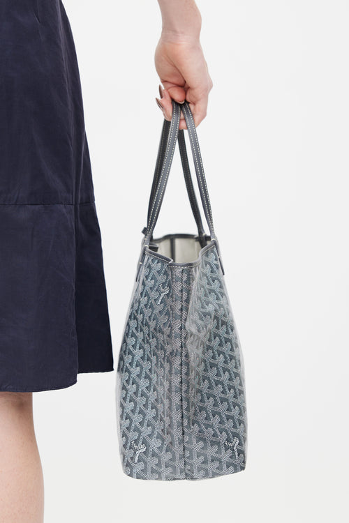 Goyard Grey Saint Louis PM Tote Bag