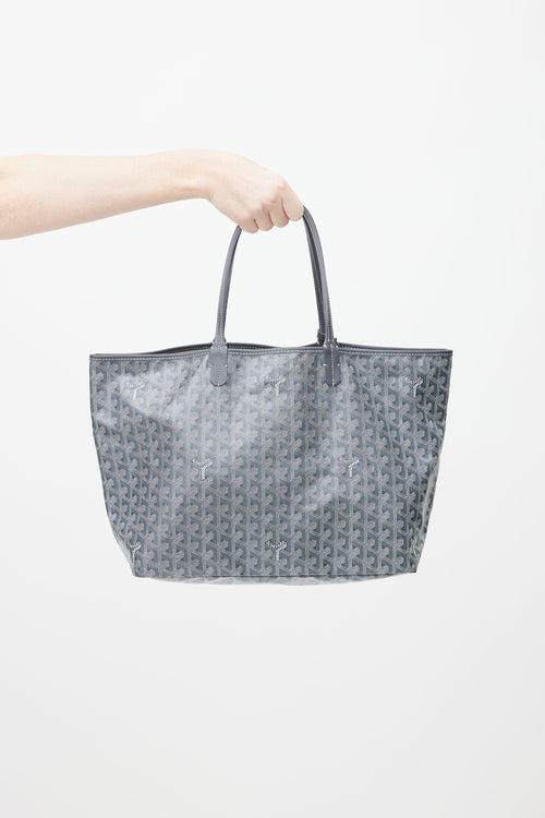 Goyard Grey Saint Louis PM Tote Bag