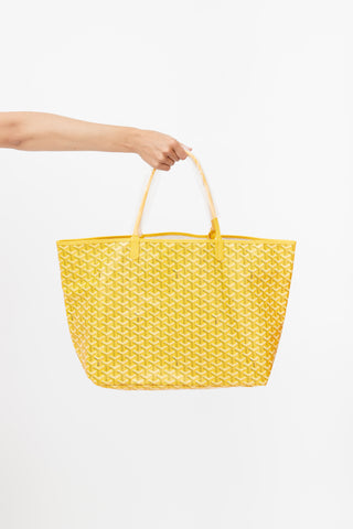 Goyard Yellow Saint Louis GM Tote Bag