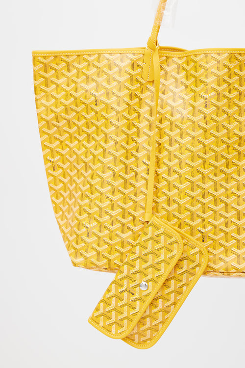 Goyard Yellow Saint Louis GM Tote Bag