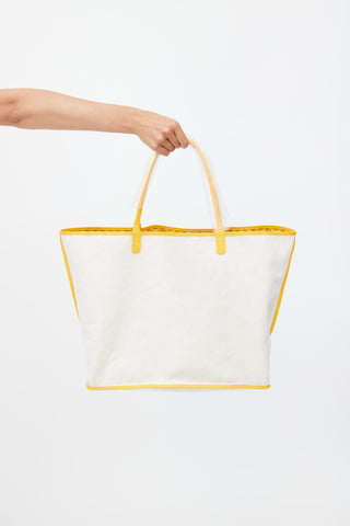 Goyard Yellow Saint Louis GM Tote Bag