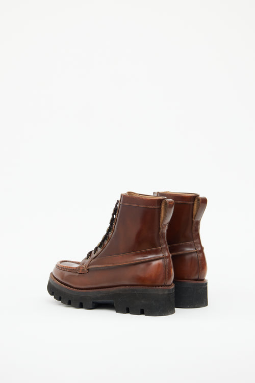 Leather Nanette Hiker Boot