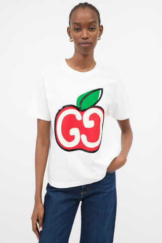 Gucci 2020 GG Apple T-Shirt