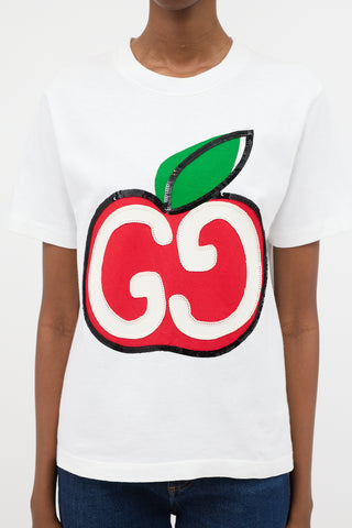 Gucci 2020 GG Apple T-Shirt