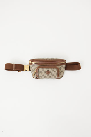 Gucci Brown Monogram Belt Bag