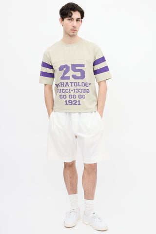 Gucci Beige 
Purple 25 Eschatology T-Shirt