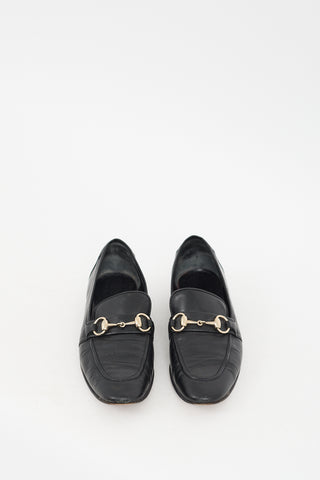 Gucci Black Leather Loafer