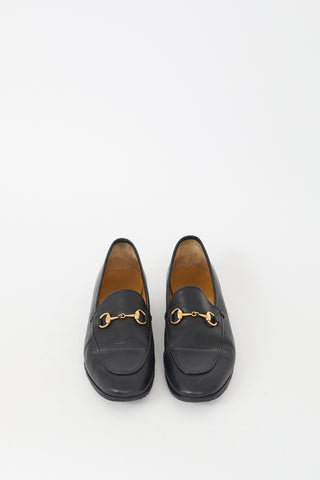 Gucci Black Leather Brixton Loafer