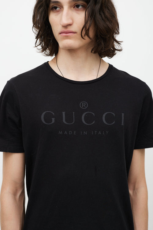 Gucci Black Logo T-Shirt