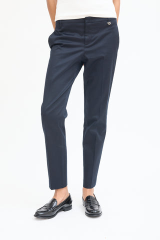 Gucci Black Slim Trouser