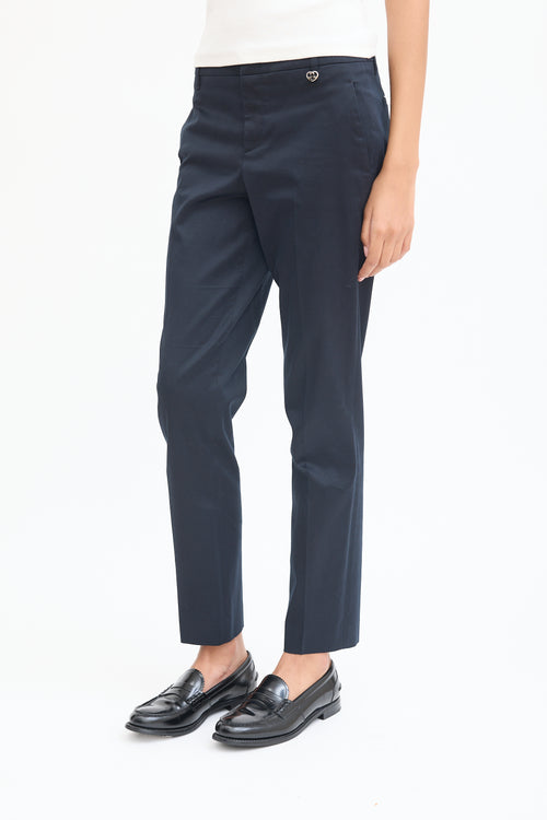 Gucci Black Slim Trouser