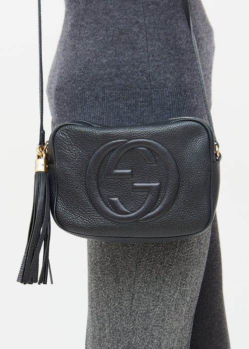 Gucci Black Soho Disco Crossbody Bag