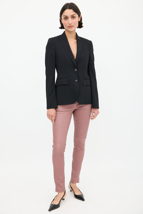 Gucci Black Wool Three Pocket Blazer