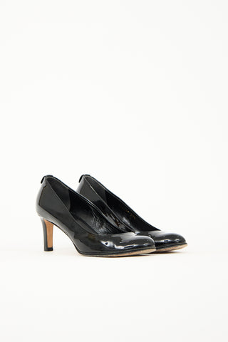 Gucci Black Patent Leather Pump