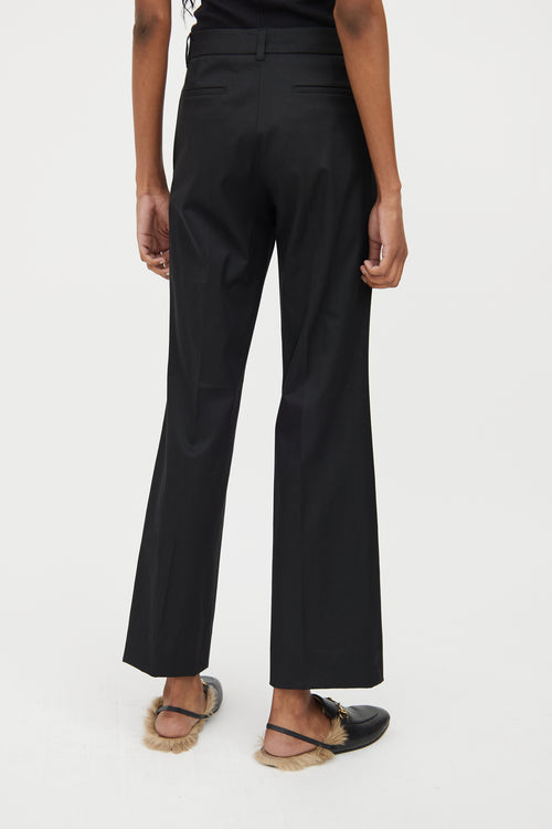 Gucci Black Bamboo Detail Blazer 
Pant Set