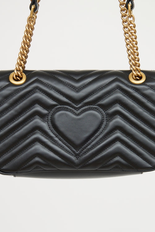 Gucci Black Marmont Shoulder Bag