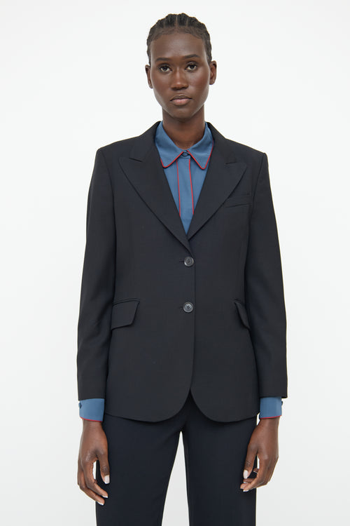 Gucci Uniform Black Blazer