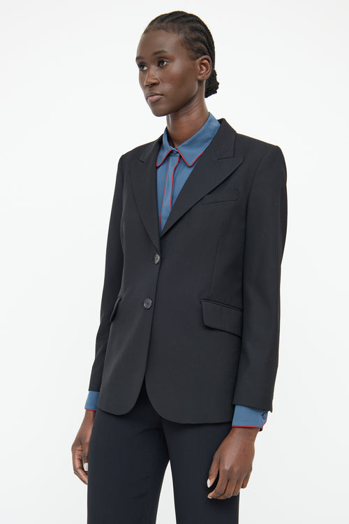 Gucci Uniform Black Blazer