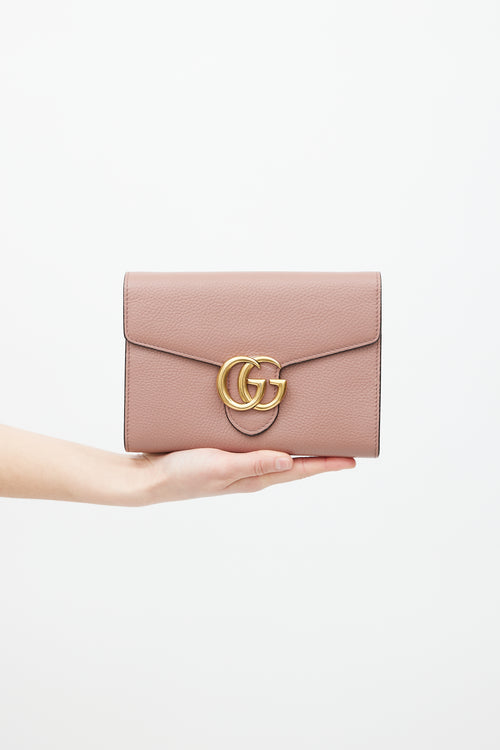 Gucci Blush GG Marmont Chain Bag