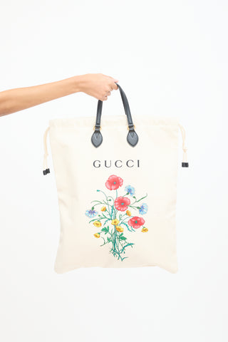 Gucci Cream 
Multicolour Chateau Marmont Tote