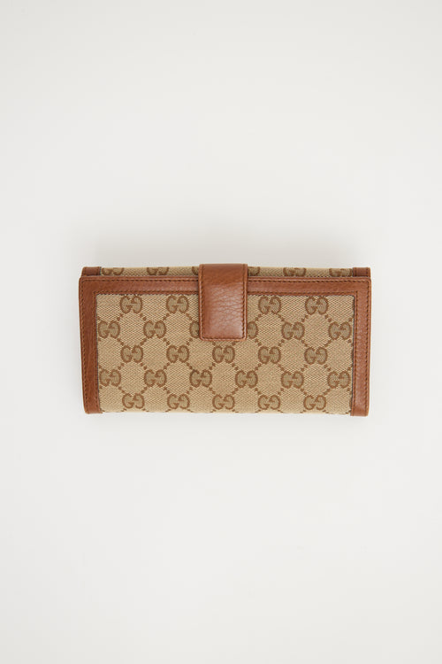 Gucci GG Canvas Tassel Bella Wallet