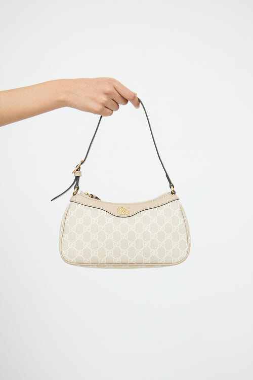 Cream GG Supreme Ophidia  Bag