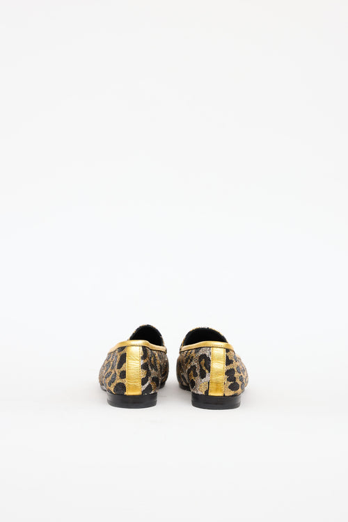 Print Shimmer Loafer