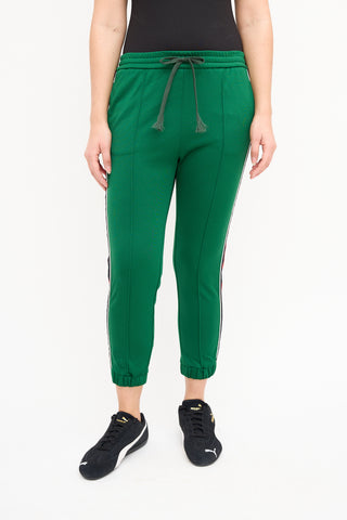 Gucci Green 
Multi Stripe Lounge Pant