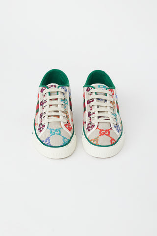 Gucci Grey 
Multi GG Tennis 1977 Sneaker