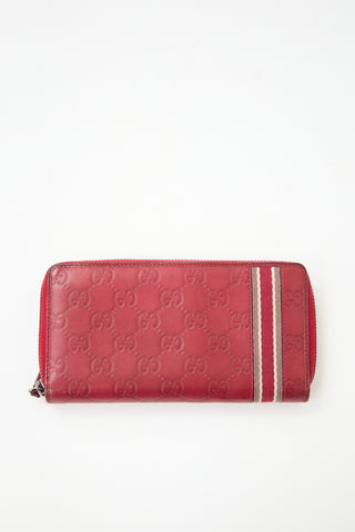 Gucci Guccissima Stripe Wallet