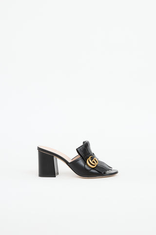 Gucci Marmont Fringe Mule